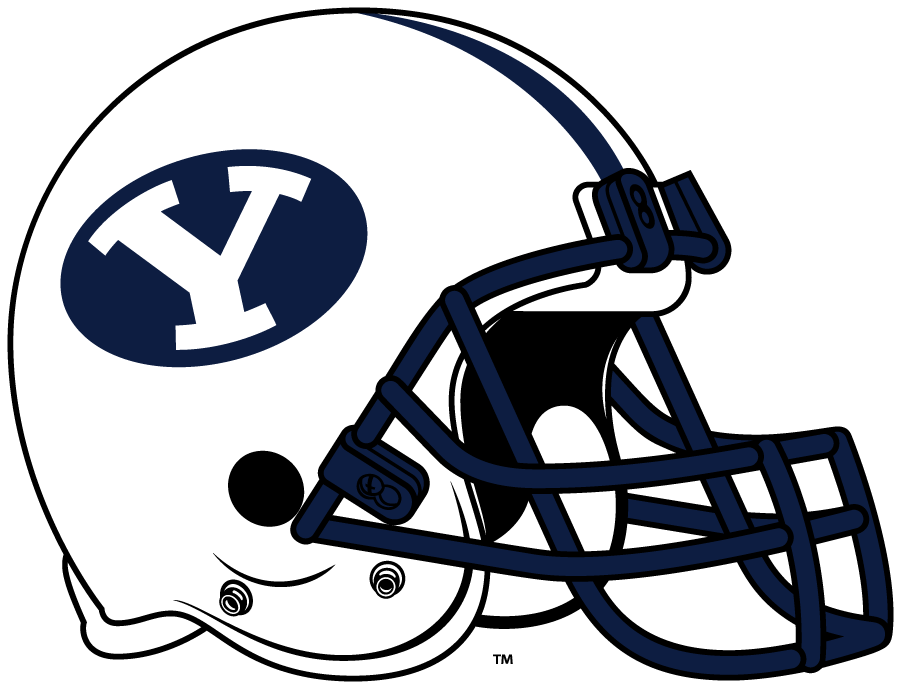 Brigham Young Cougars 2005-2009 Helmet Logo diy iron on heat transfer